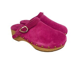 Ancient Greek Sandals Classic Closed Clog Fuchsia Size US 5- EU 35